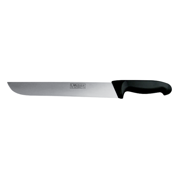 Couteau à viande Pro 25cm. Inox et plastique.