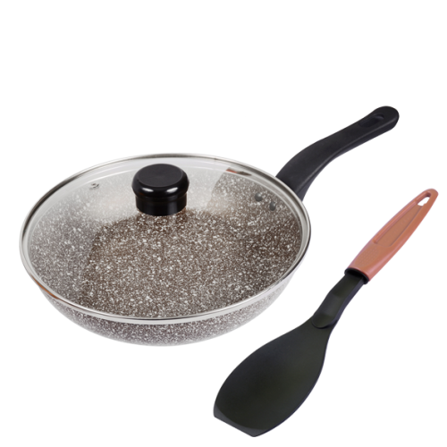 Poêle polyvalente Natural avec couvercle